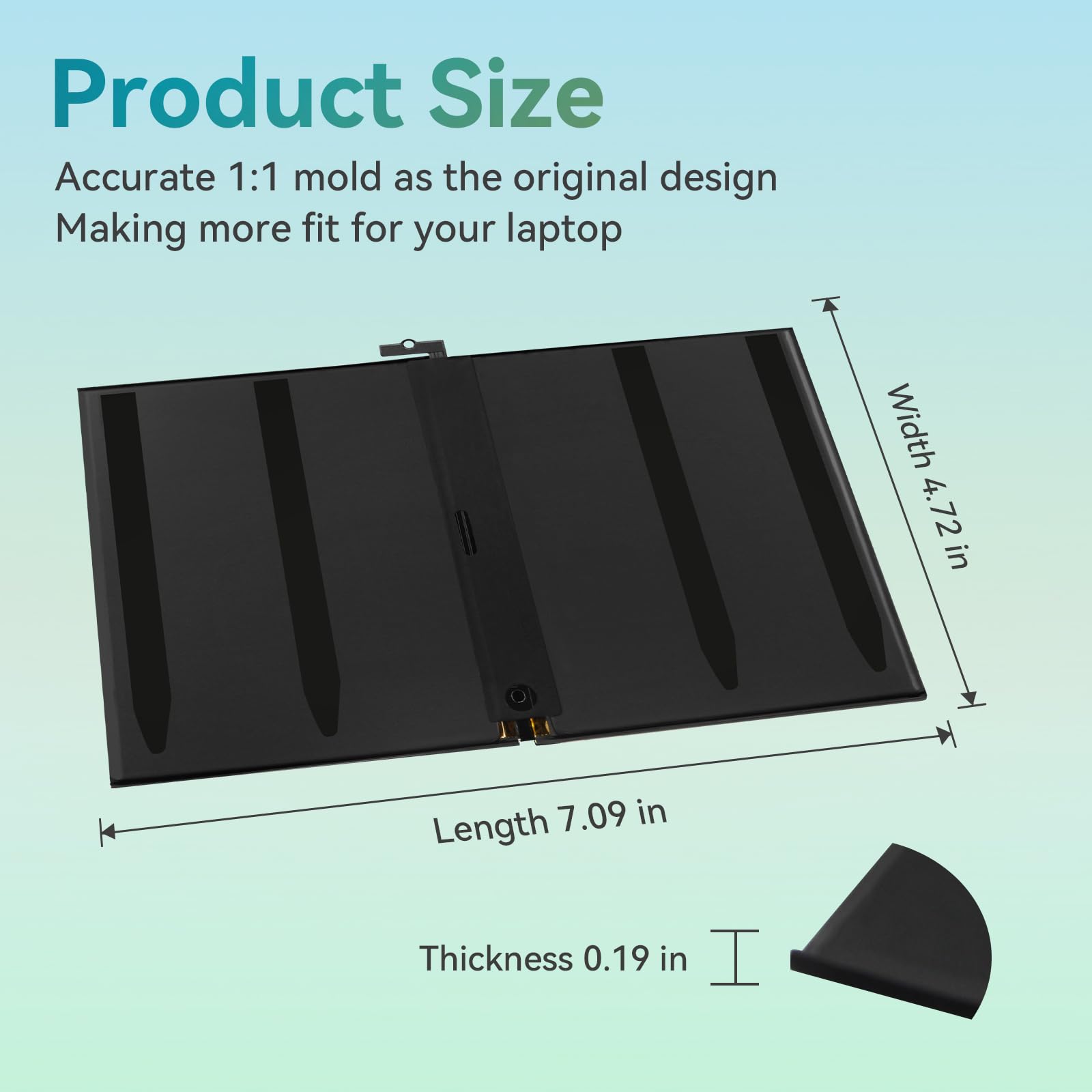 A1664 Batería para iPad Pro 9.7 A1673 A1674 A1675 iPad6,3 iPad6,4 EMC 2976 2977 32GB/128GB/256GB MLMP2LL/A MLMW2LL/A MLN02LL/A MLMN2LL/A MLMV2LL/A MLMY2LL/A MLMQ2LL/A MLMX2LL/A MLMP2B/A MLMW2B/A