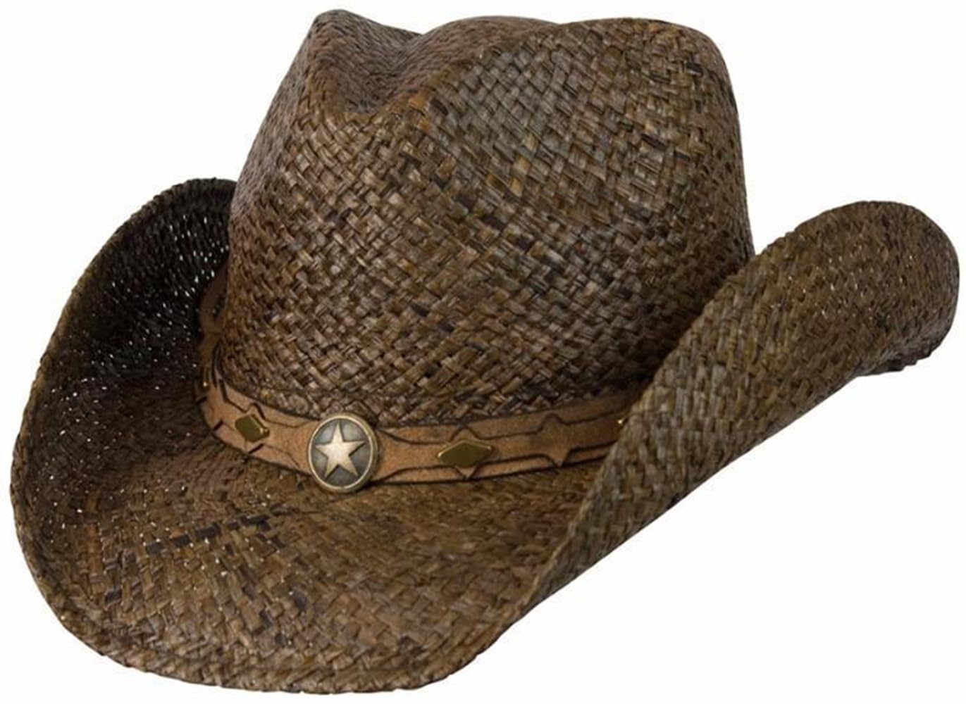 Conner Cappello di Paglia Millersview da Sole Western Cowboy