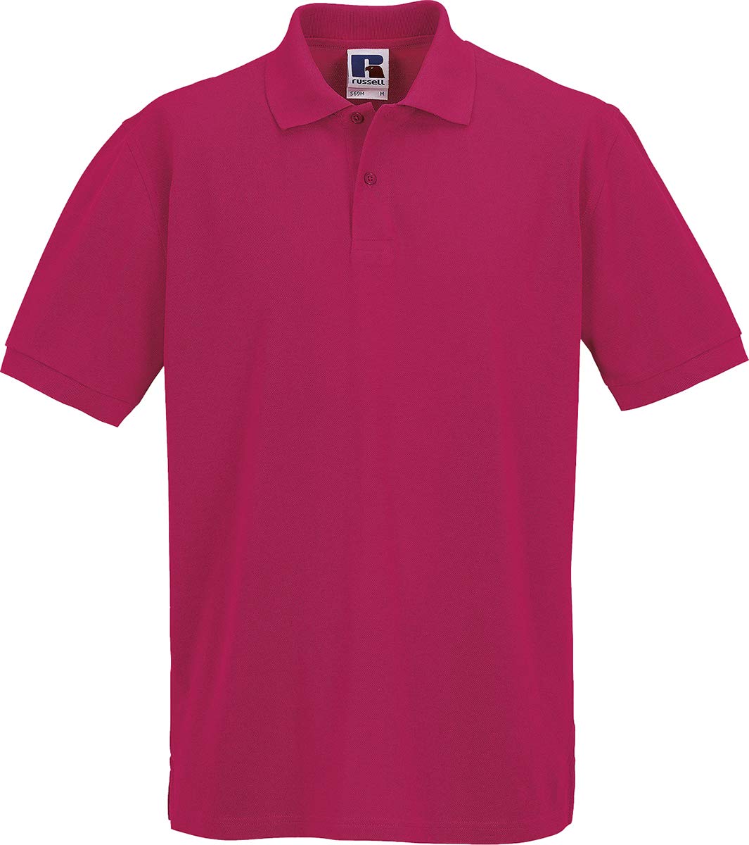 Russell Europe Classic Cotton Pique Polo Fuchsia 2xl