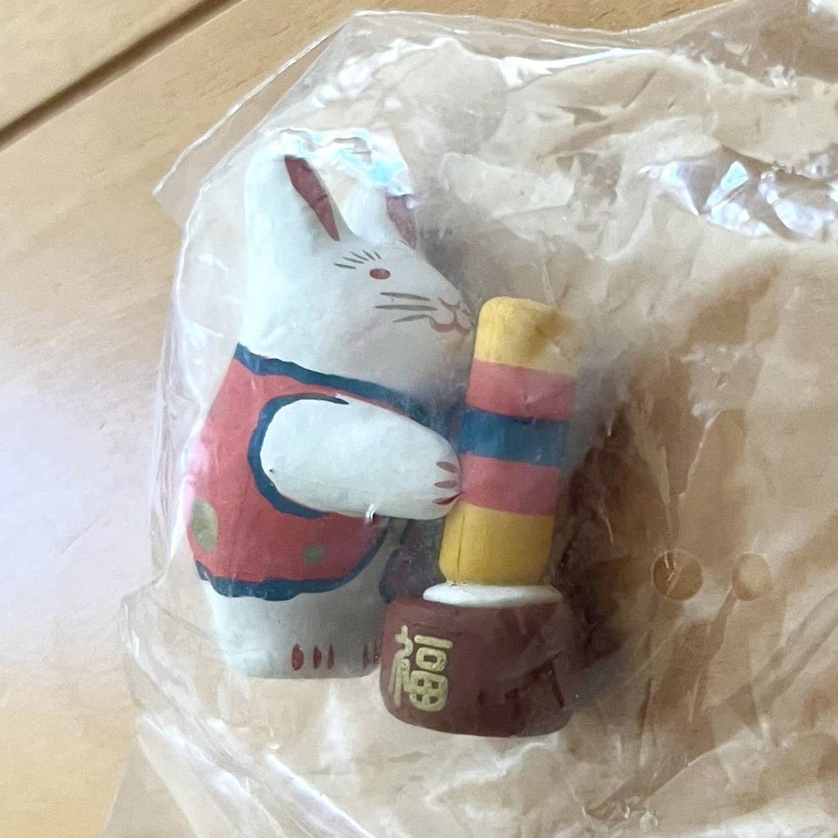 【郷土玩具】廃絶　佐原張子　餅つきうさぎ 長門張子 杵つきうさぎ 餅つき からくり 民芸品 郷土玩具 - メルカリ