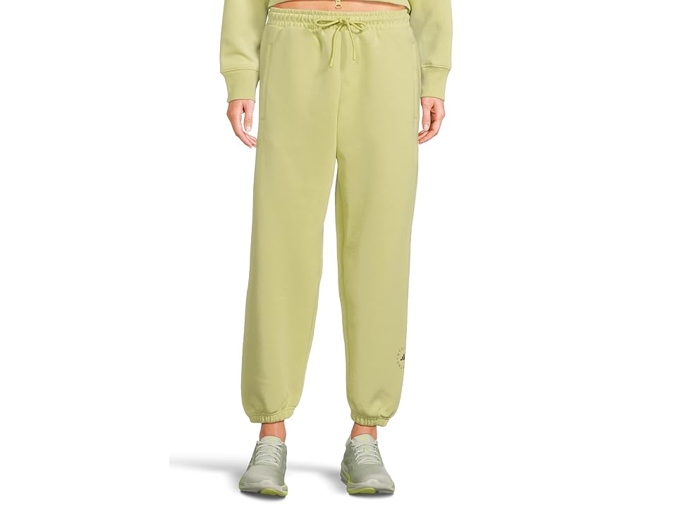adidas by Stella McCartney Loose Sweat Tracksuit Bottoms JN0228 Women's Casual Pants Halo Gold : MD