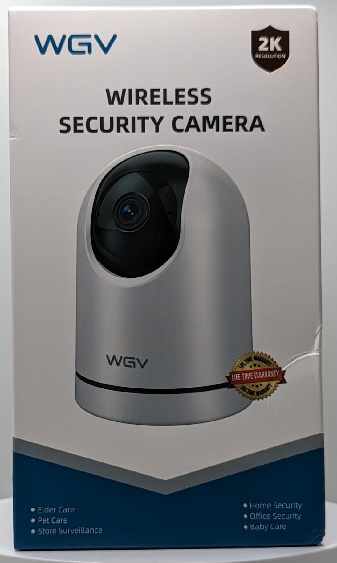 7/mo Finance WGV Security Camera 2K Cameras for Home Security with