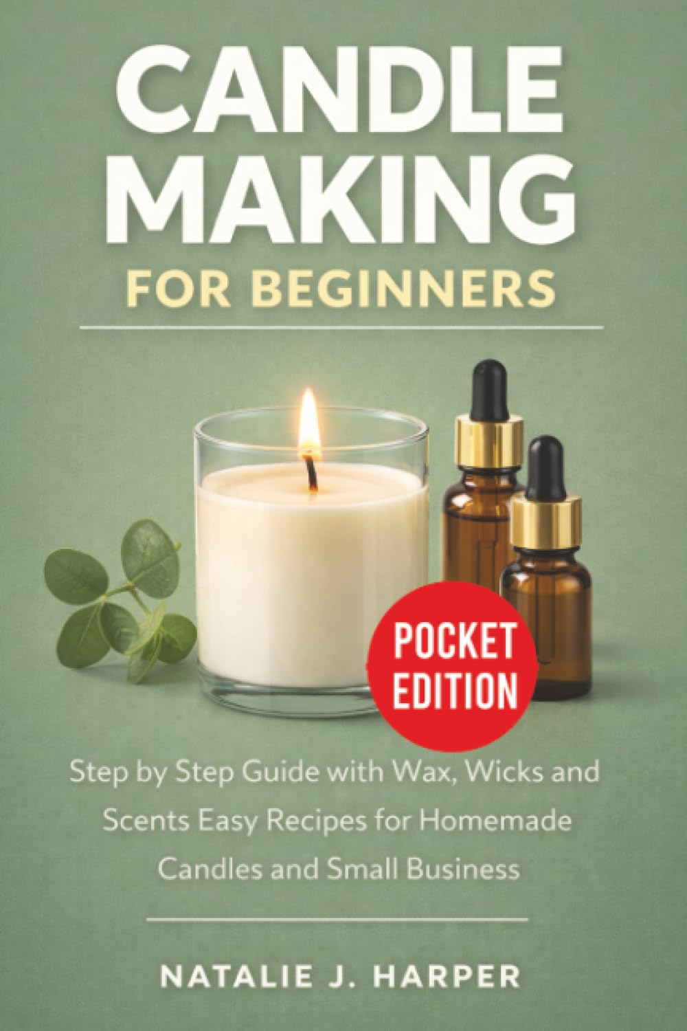 Candle Making for Beginners: Step by Step Candle Making Guide with Wax Wicks and Scents Easy Recipes for Homemade Candles and Small Business