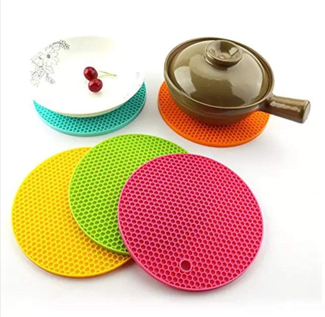 Silicone Gel Heat Resistant Place Trivets Mat for Hot Dish Pads Dining Coasters Anti Hot Heat Resistant Table Mat Coaster Honeycomb Rubber Hot-Pads Oven Mitts Mat for Home Kitchen Use Pack of 2 (B0D8HWLLGV) Amazon Price History, Amazon Price Tracker