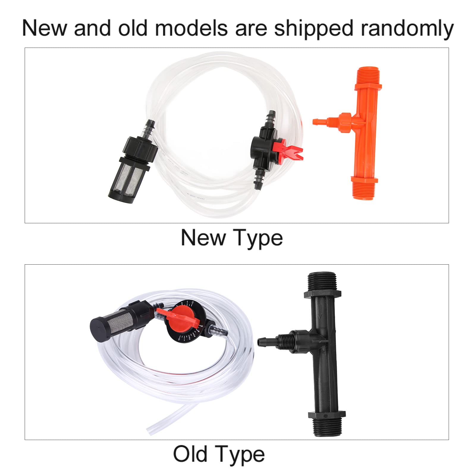 Irrigation Venturi Fertilizer Injectors, Garden Irrigation Device Kit G3/4 Fertilizer Injector + Switch + Filter + Water Tube for Agriculture Drip Irrigation System