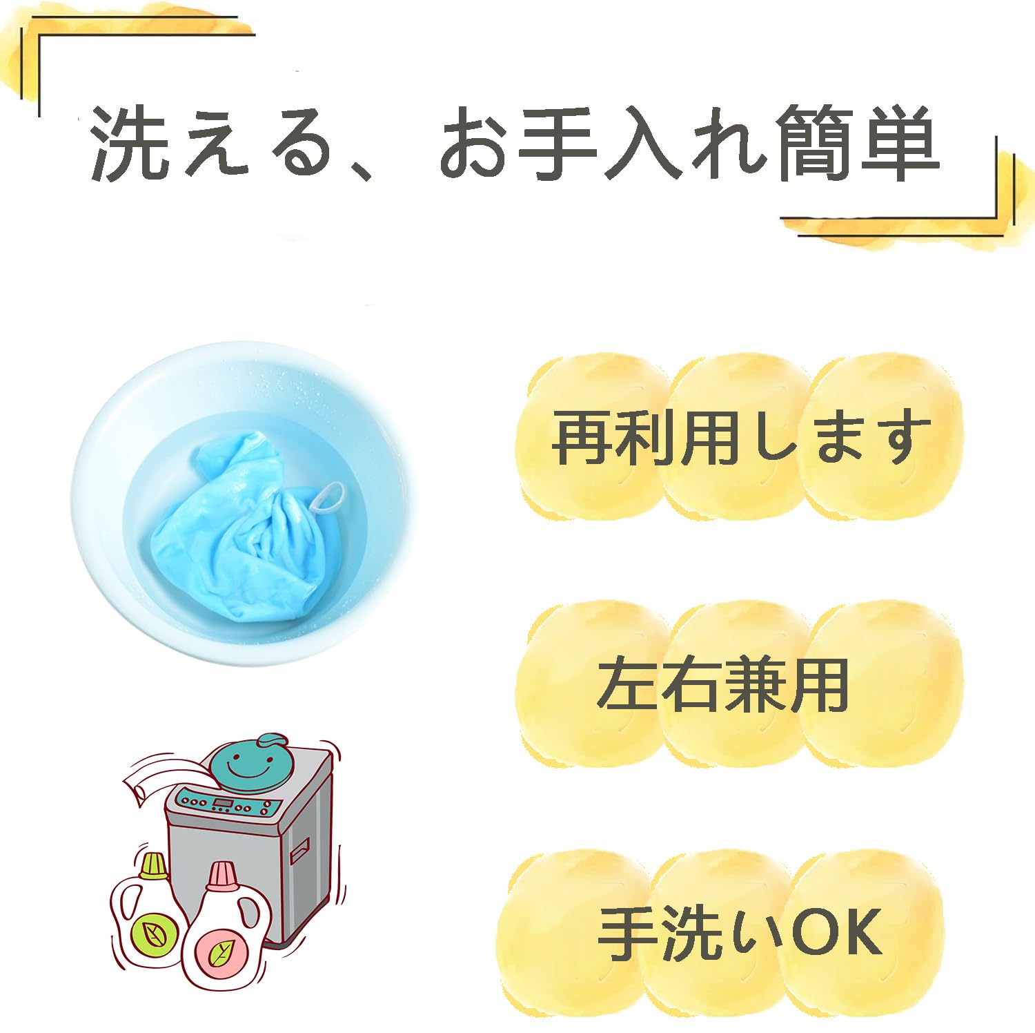 DEEYOTA 床ずれ 防止 かかと あて 足 足首 クッション 介護クッション 床ずれ防止用具 褥瘡 軽量で耐久性 足枕 保護 介助 マジックテープ グレー