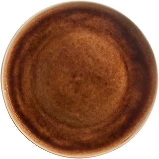 Costa Nova, Riviera colección, Vajilla elegante, gres, Plato postre , terra (marrón), 21 cm, 6 piezas
