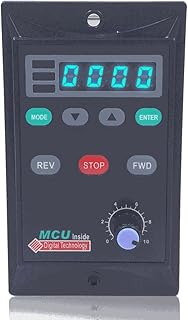 TF100E - Controlador de velocidad de motor monofásico 6W-40W AC220V 50Hz Regulador de velocidad del motor con condensador de filtro, color negro
