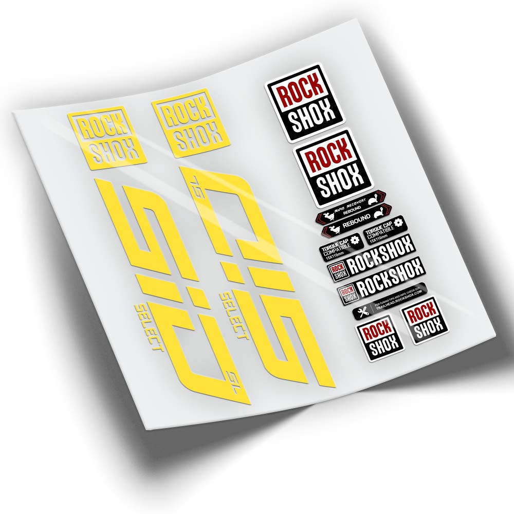 Autocollants Compatible Avec De Fourche De Vélo Rock Shox Sid Select 2020
