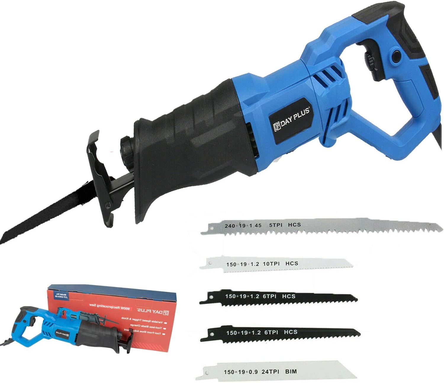 Powerful Tools 850W Reciprocating Saw Wood Metal Bone Pipe Cutting