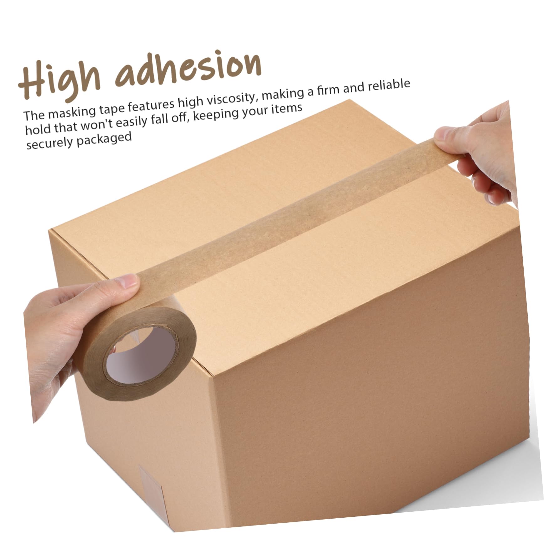 OSALADI 5 Set Nastro Per Acquerello Nastro Di Mascheramento Tubo Porta Nastro Da Imballaggio Trasparente Bolla Nastro Sigillante Attivato Dall'acqua Perdite Colla A Base D'acqua 2 * 5