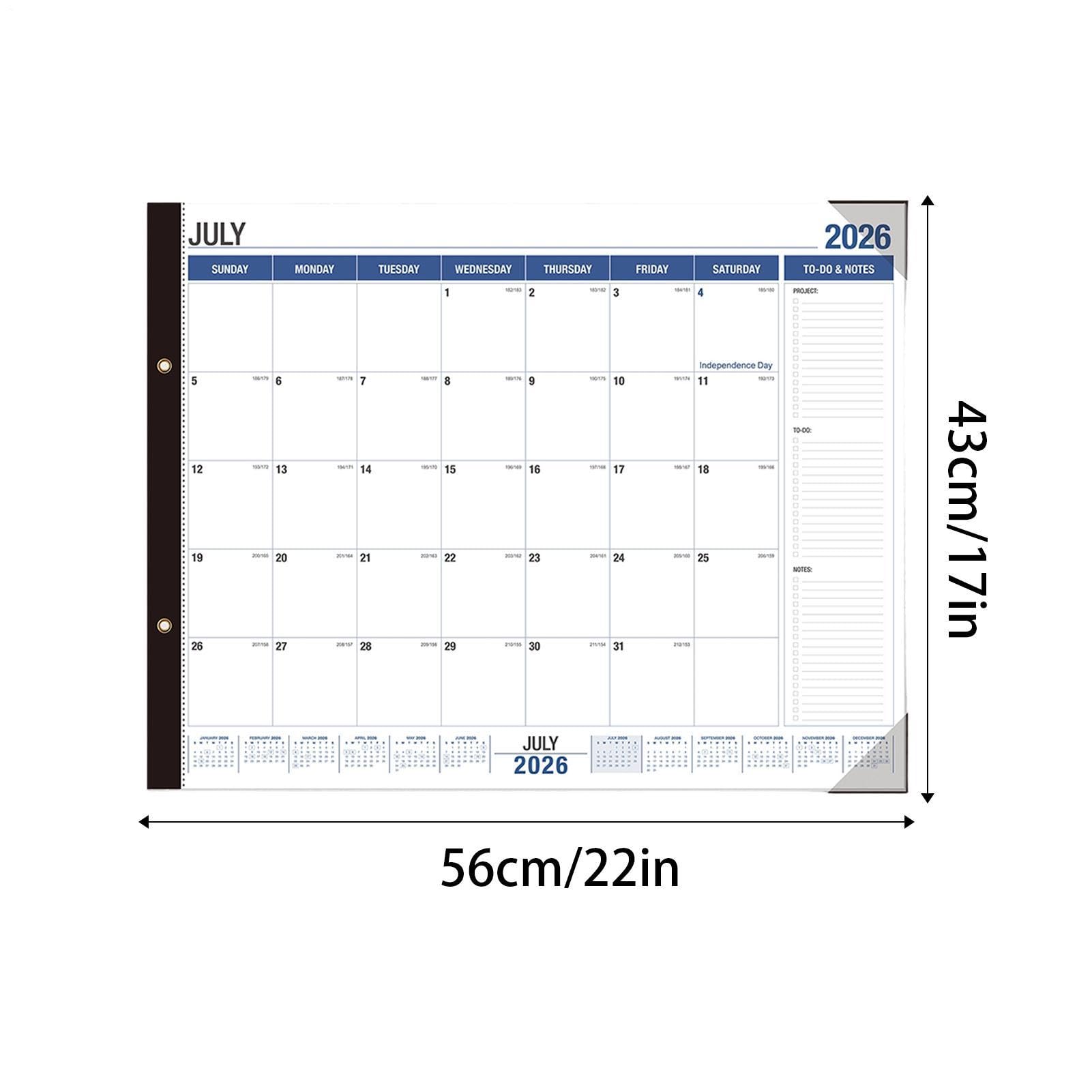 Calendario da Scrivania 2026-2027 Pianificatore Per La Gestione Del Di 18