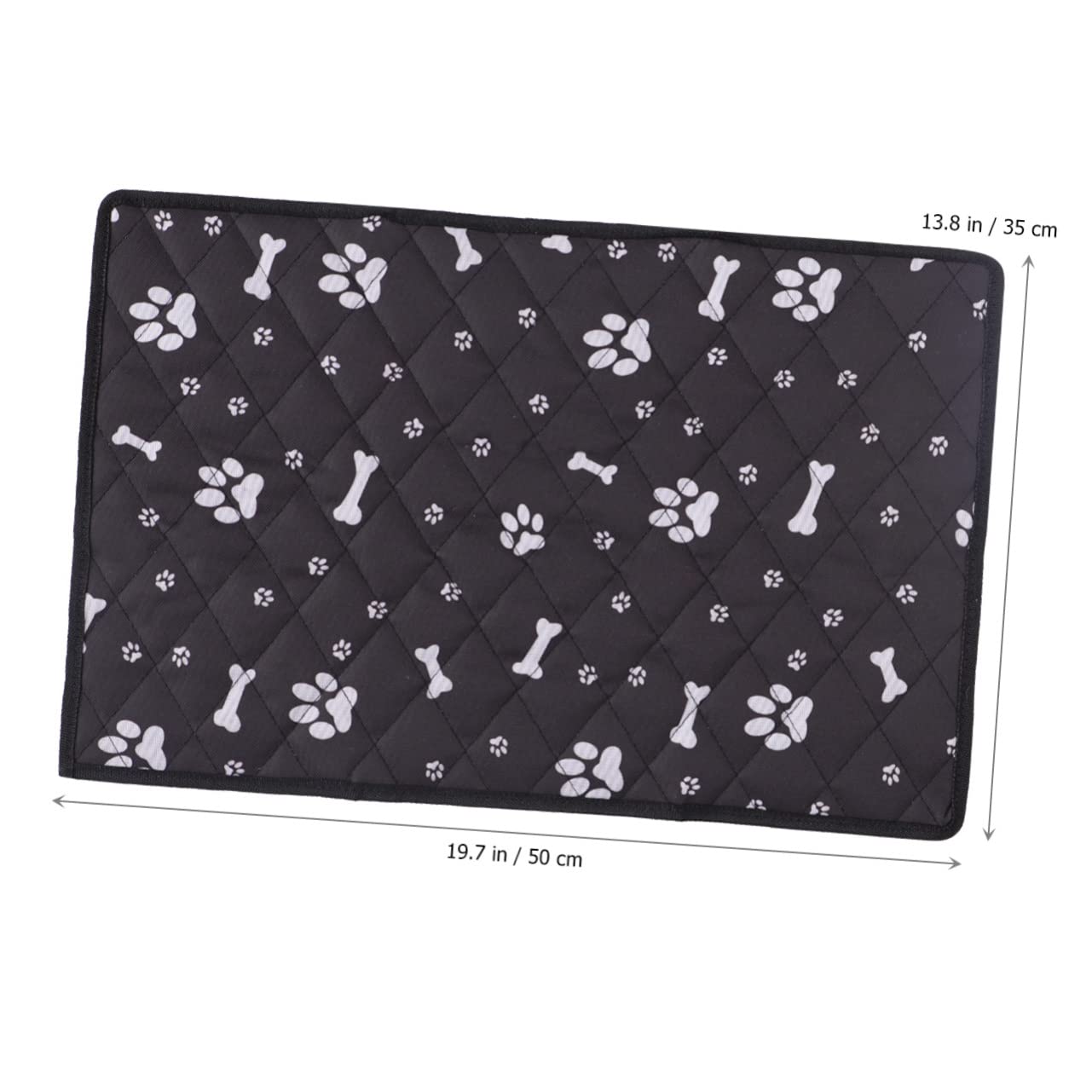 BESPORTBLE Comfortable Dog Car Pad Breathable Pet Car Mat with Non Slip Design Easy to Machine Washable for Dogs Print