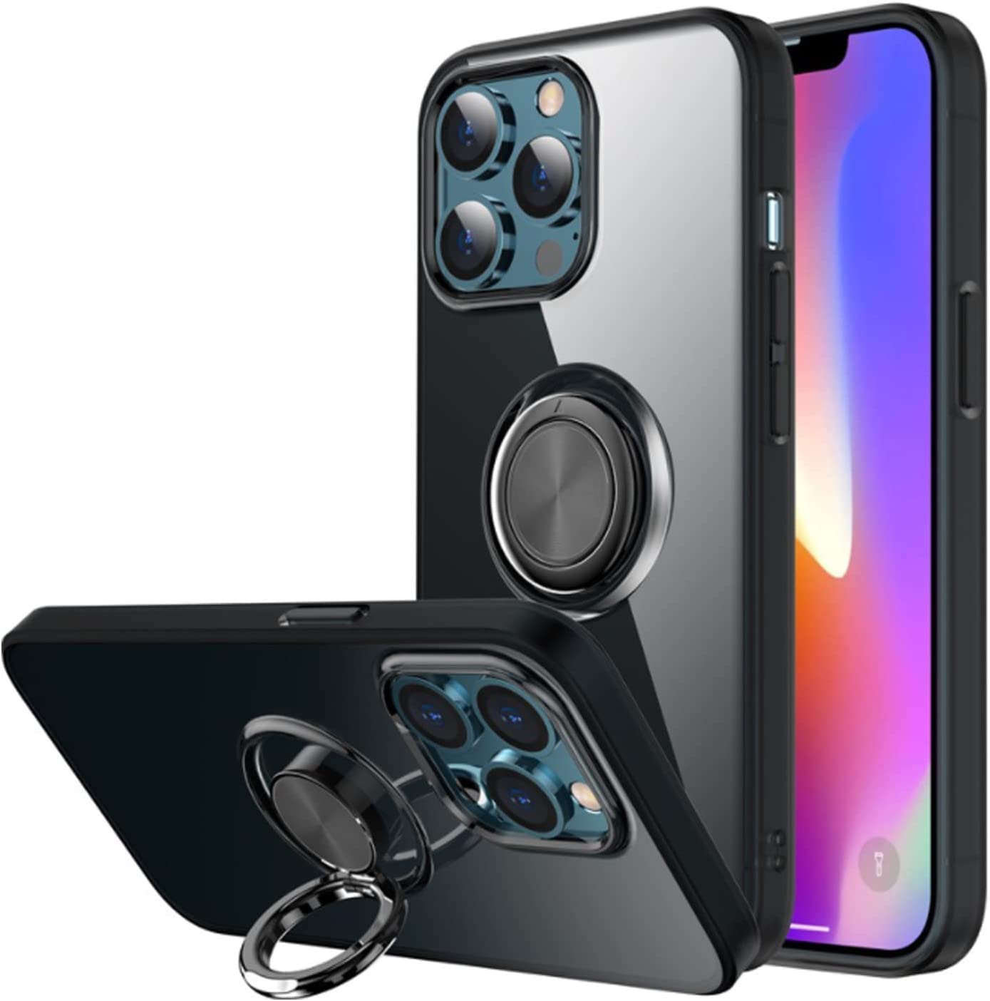 Évitez les chutes de votre iPhone 13 Pro Max grâce à cette coque fine TPU à bague