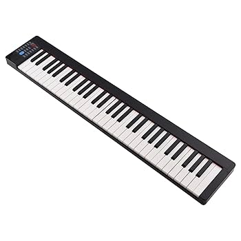折りたたみ61鍵盤電子キーボード 折りたたみ 電子ピアノ 61鍵盤 日本語表記 充電式 ワイヤレス