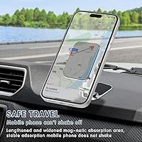 Vista 4 de Soporte para Teléfono de Coche, Soporte de Teléfono para Coche, Soporte Universal Manos Libres para Teléfono Celular de Automóvil con Brazo Plegable