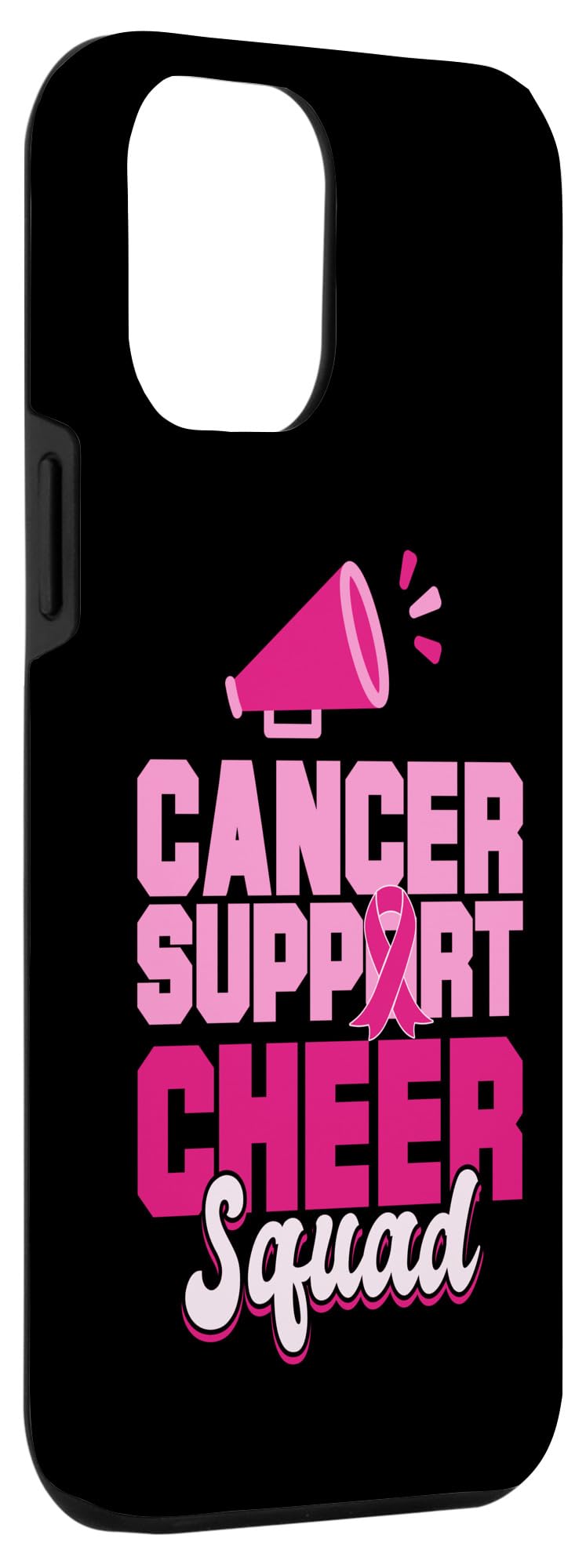iPhone 15 Pro Max Cancer Support Cheer Squad Breast Cancer Awareness Case - Image 3