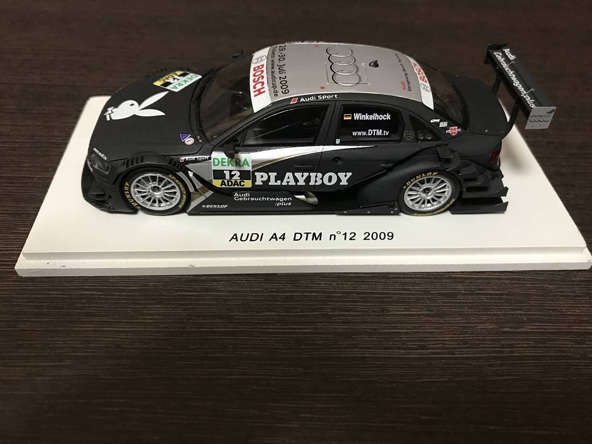 Playboy Audi A5 DTM　1/43 ミニカー　フィギュア　アウディ Playboy Audi A5 DTM 1/43 ミニカー フィギュア アウディ