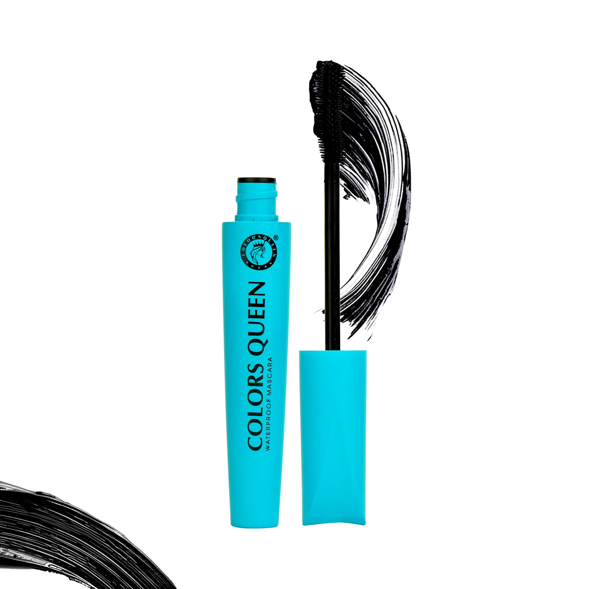 COLORS QUEEN Big Eyes Waterproof Mascara | Lightweight, Volumizing & Lengthening | Intense Black Finish | Instant Lift, Smudge Proof-image-46