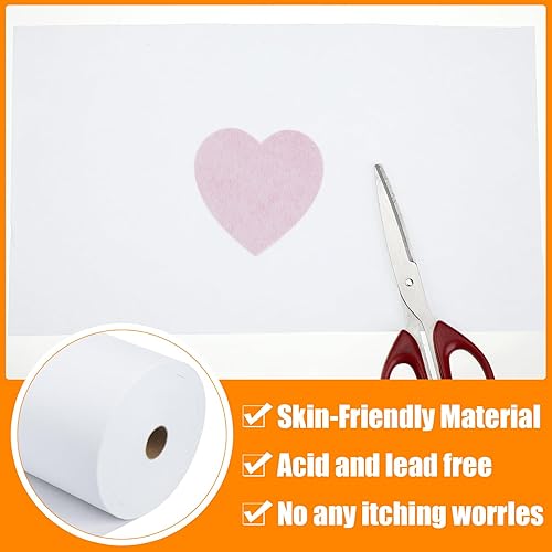 Miniatura 4 de Seajan Estabilizadores de corte para bordado, 12 pulgadas x 100 yardas, peso medio, rollo de 2.5 onzas, estabilizador de bordado cortado en tamaños