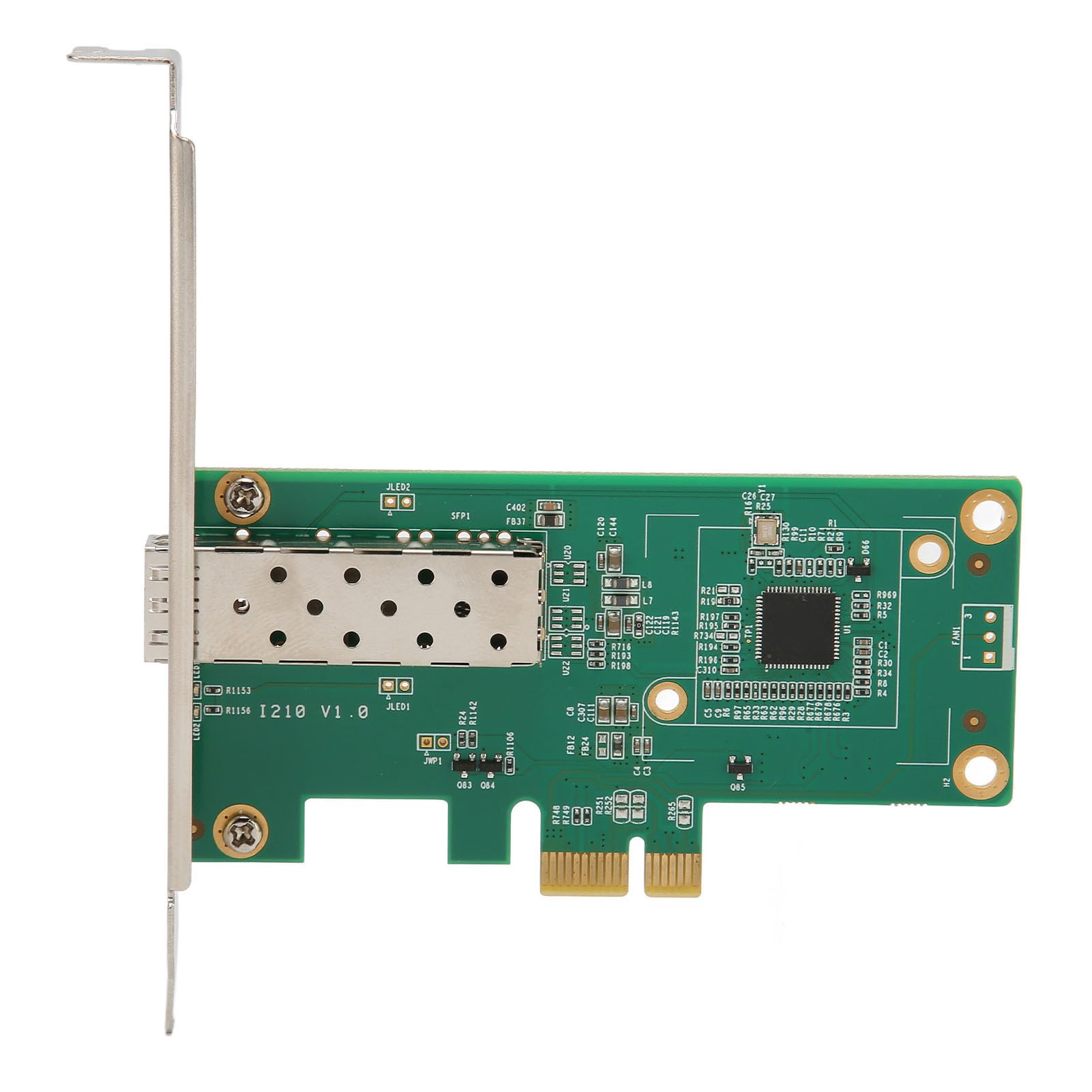 Karta Sieciowa PCIe, Wysokowydajny Chipset I210, możliwość Pełnego Dupleksu do Uniwersalnego Użytku na Komputerze Stacjonarnym, 1 X Jednostka
