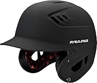 Rawlings R16 Velo Matte Baseball Batting Helmet - JR/SR Sizes, 16 Coolflo Vents, NOCSAE Certified Youth Protection