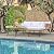 Devoko Outdoor Patio Furniture Set, Outdoor Sectional Conversation Rope Woven L-Shaped Sofa Set with Patio Table and Thick Cushions for Backyard Porch Balcony Garden, White