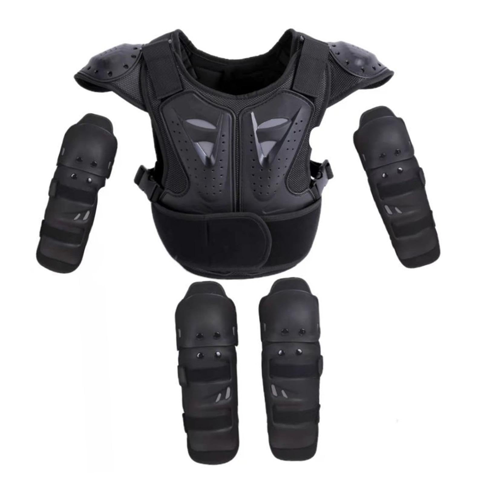 BEALIFE Traje de Moto para niños, Equipo de protección confiable, Chaqueta Ligera de Cuerpo Completo para niños en diversas Actividades Deportivas,