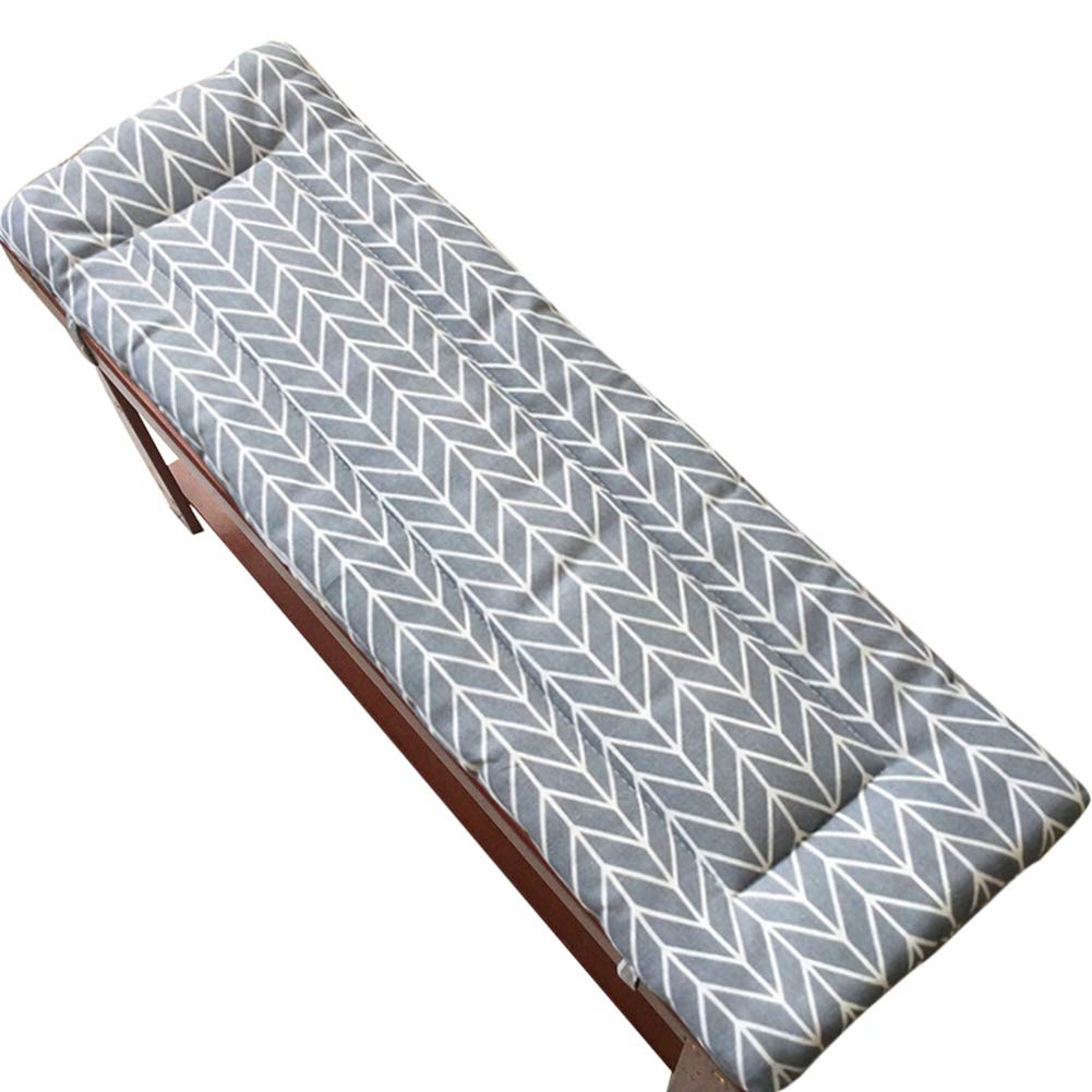 Gartenbank-Kissen 120x40 Cm – Dick, Waschbar, Für 2-3-Sitzer Drinnen & Draußen
