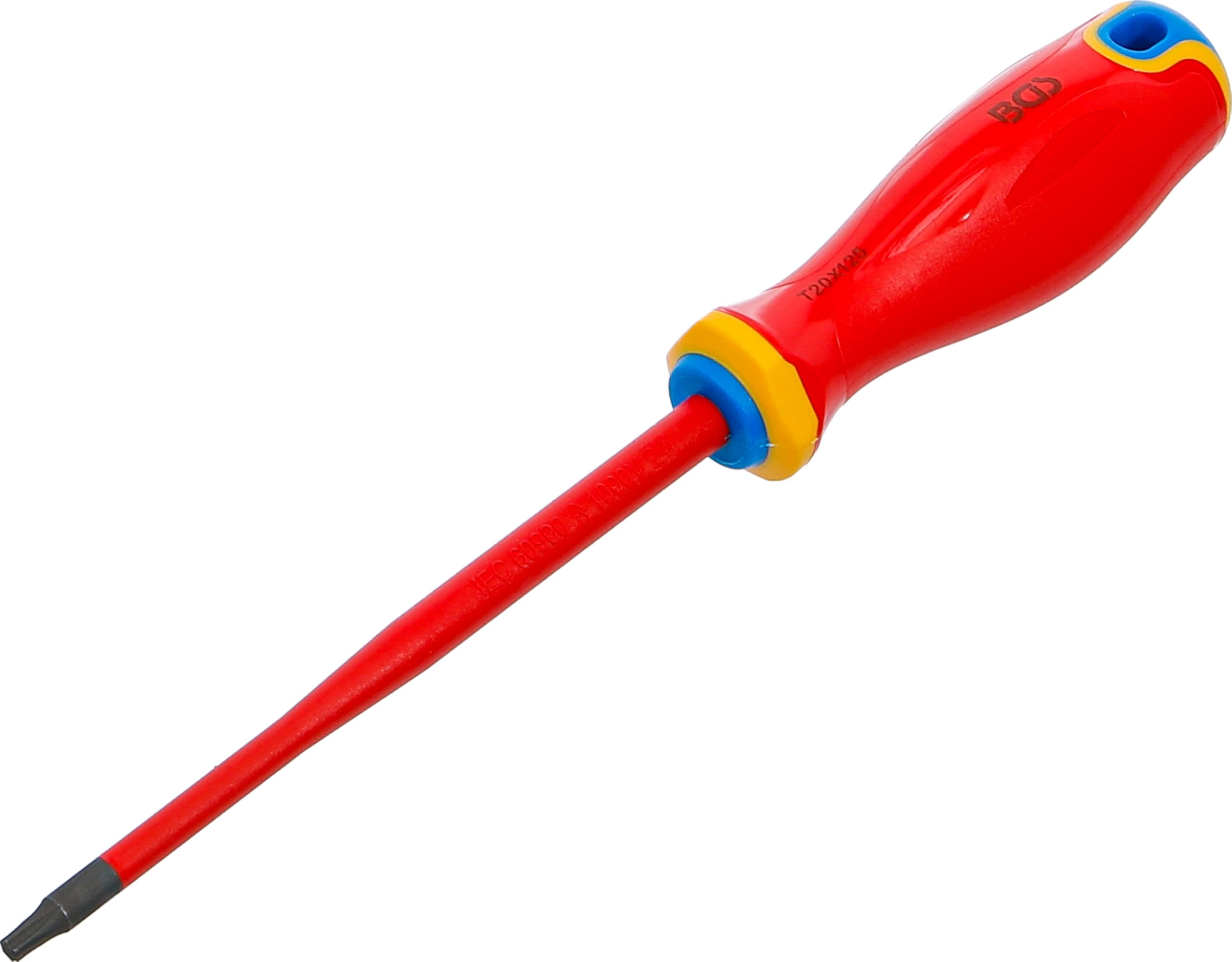 BGS 35865 | VDE Screwdriver | extra slim Tip | T-Star (for Torx) T20