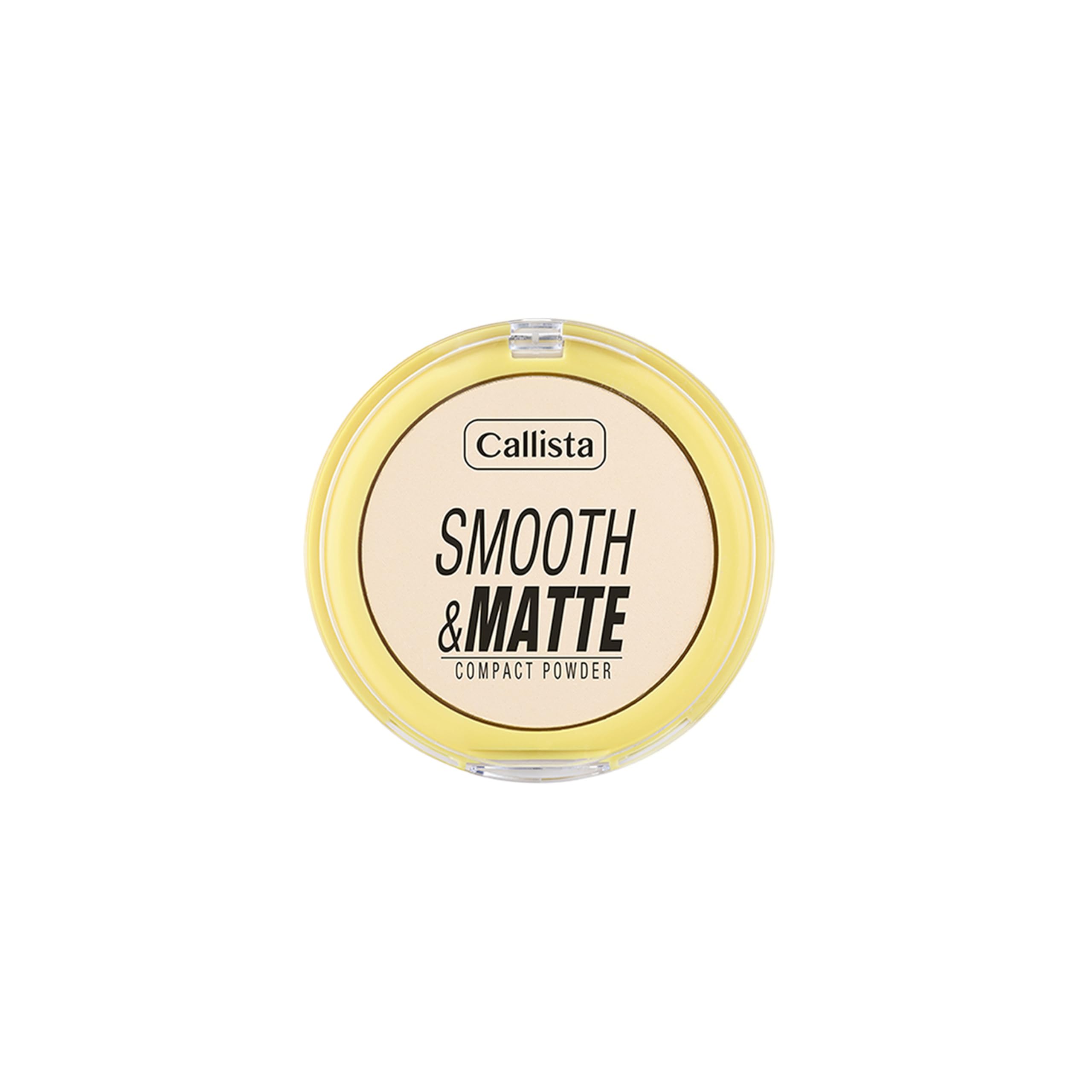 Callista Smooth & Matte Compact Powder Mat Bitişli Toz Pudra - 50 Nude Ivory