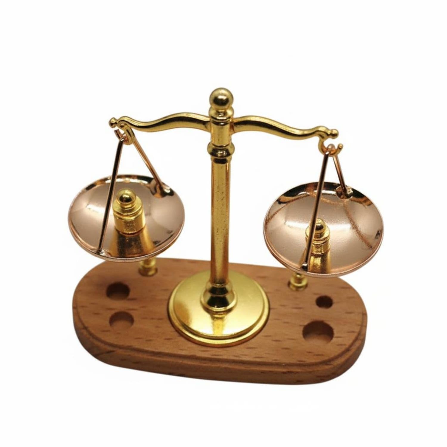 Retro Design Miniature Balance Scale Collectible Mini Balance Scale Realistic Intricate House Decoration Long-Lasting Alloy Construction for Collectors, Kids, Lawyers, Office, Desk, Mini Bala-image-39