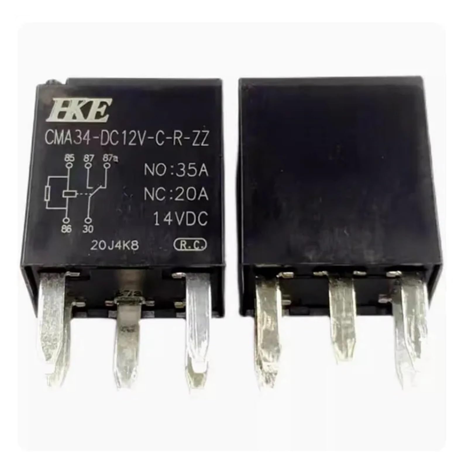 OSHZIKJII Relay CMA34-DC12V-C-R-ZZ CMA34-DC12V-C-R-ZZ 12V DCV12 12DCV 35A 5PIN(5PCS)