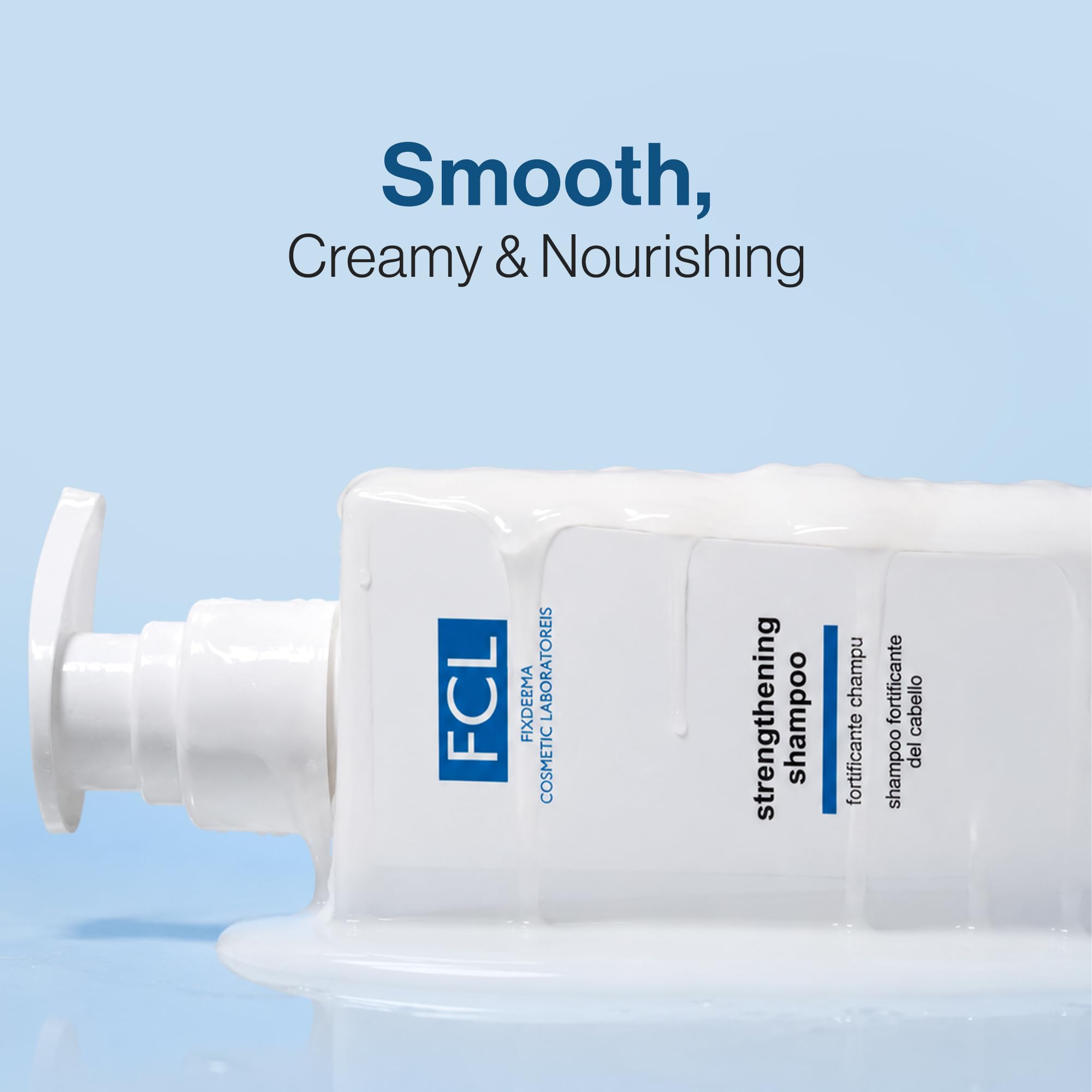FCL Strengthening Shampoo| Strengthens Hair | Controls Hair Fall | Reduces Frizz | Promotes Hair Growth | Cleans Scalp | Mild Shampoo | Paraben & Sulphate Free - 200 Ml 2