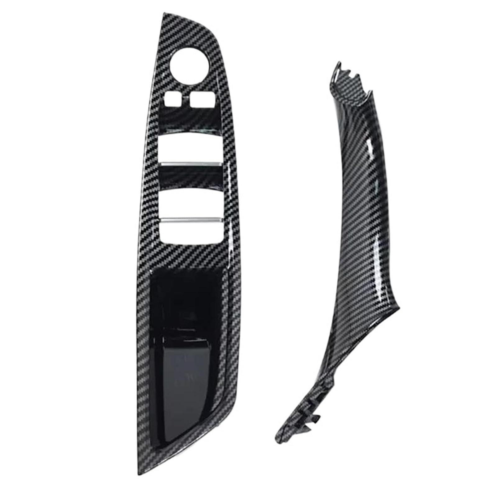 Rwrpqedexm Carbon Fiber Door Handle Interior For 520I 523I 525I 528I F10 F11 F18 Car Interior Door Pull Handle Door Pull Handle