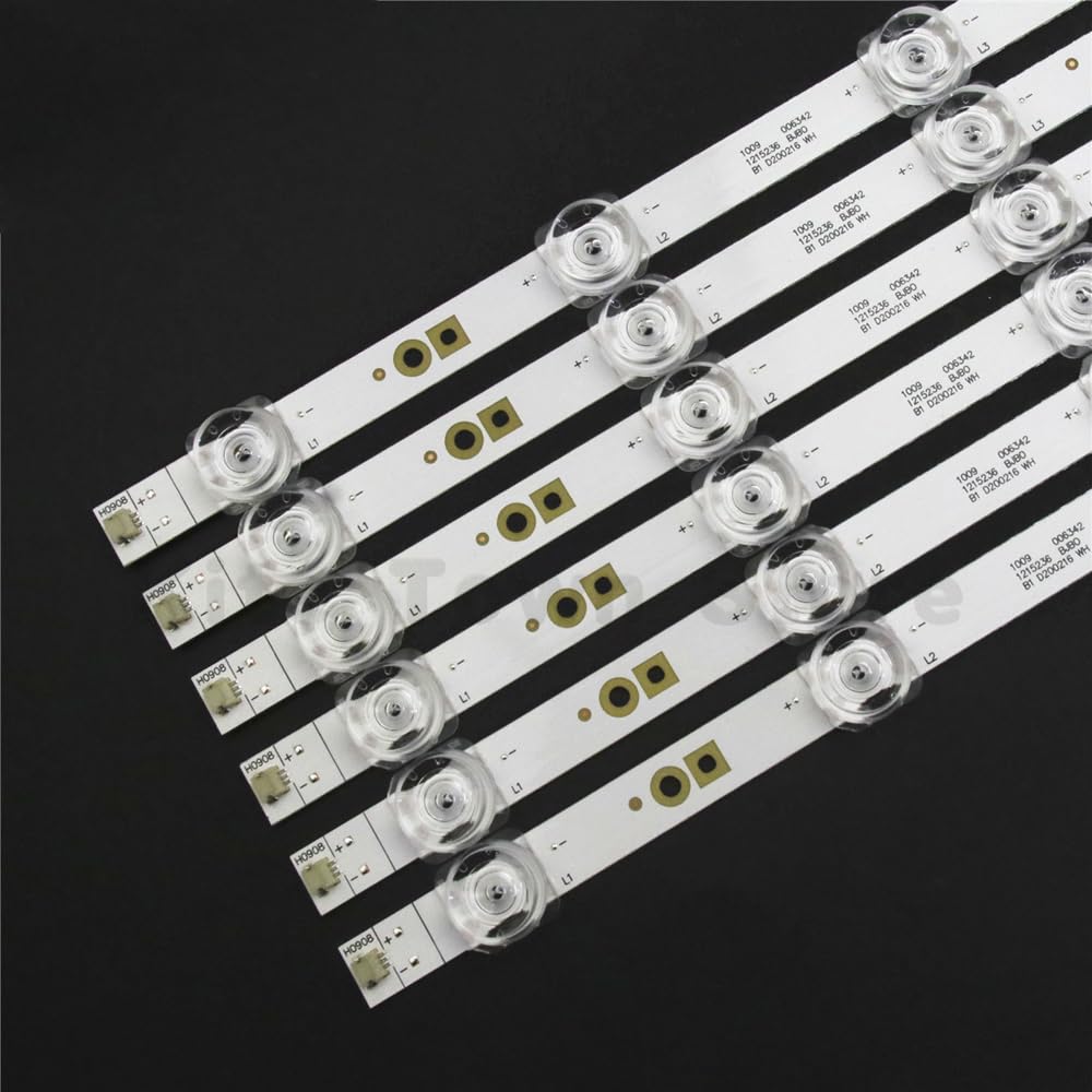Barrettes LED Pour Téléviseur Hisense H65A6140 - Lot De 12 - Neuf