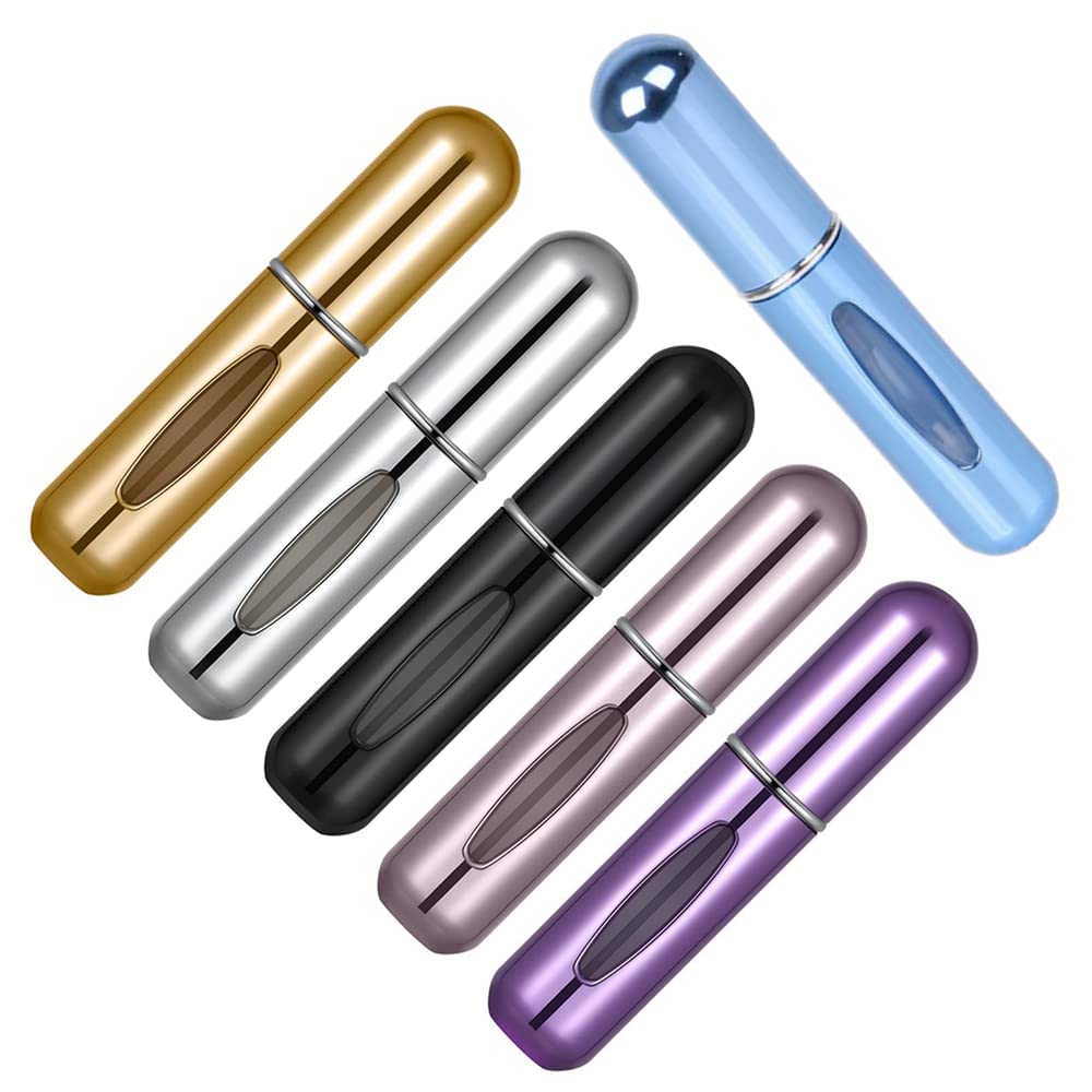 DIXSONPortable Mini Refillable Perfume Atomizer Bottle Atomizer Travel Size Spray Bottles Accessories 5ml