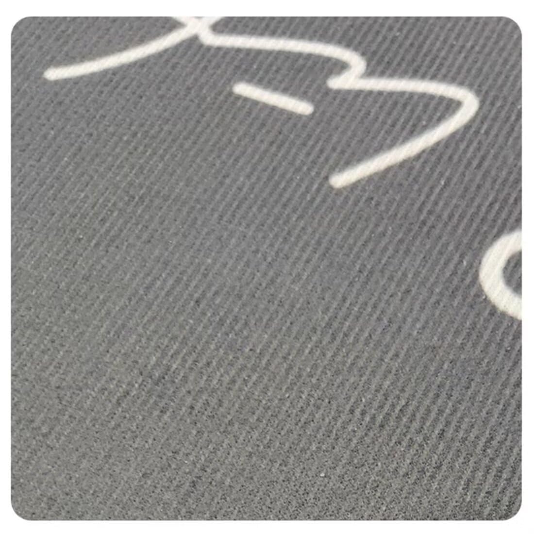 Antirutschmatten Für Teppiche Läufer Schlafzimmer Moderner grau-gelber Kunstdesigner-Teppich in Mehreren Größen waschbar rutschfest 70X200CM
