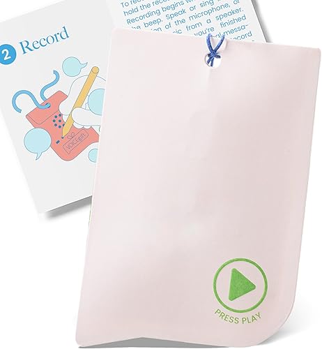 Grabadora de voz de regalo de 60 segundos para mensajes personales, personalización de regalo de bricolaje (paquete de 1)