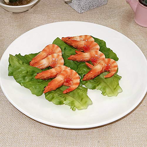 Nice purchase 6pcs Simulation Green Lettuce Leaves PVC Material Fake Vegetable Model Kitchen Artificial Foods