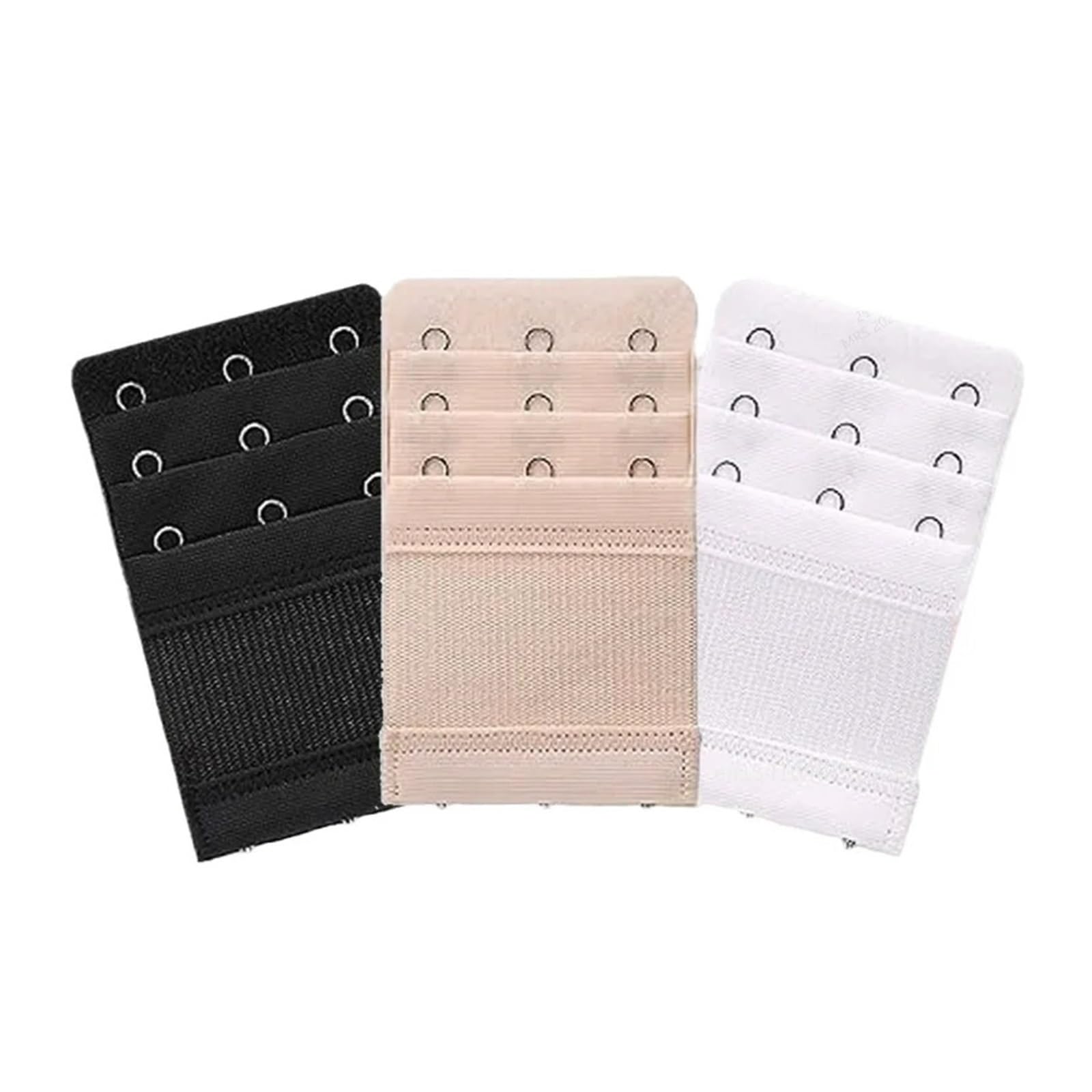 Extensor de Sujetador, 3 uds., Extensor con Gancho 2/3/4 for Mujer, Correa extensión elástica, expansor Clip, Hebilla cinturón Ajustable