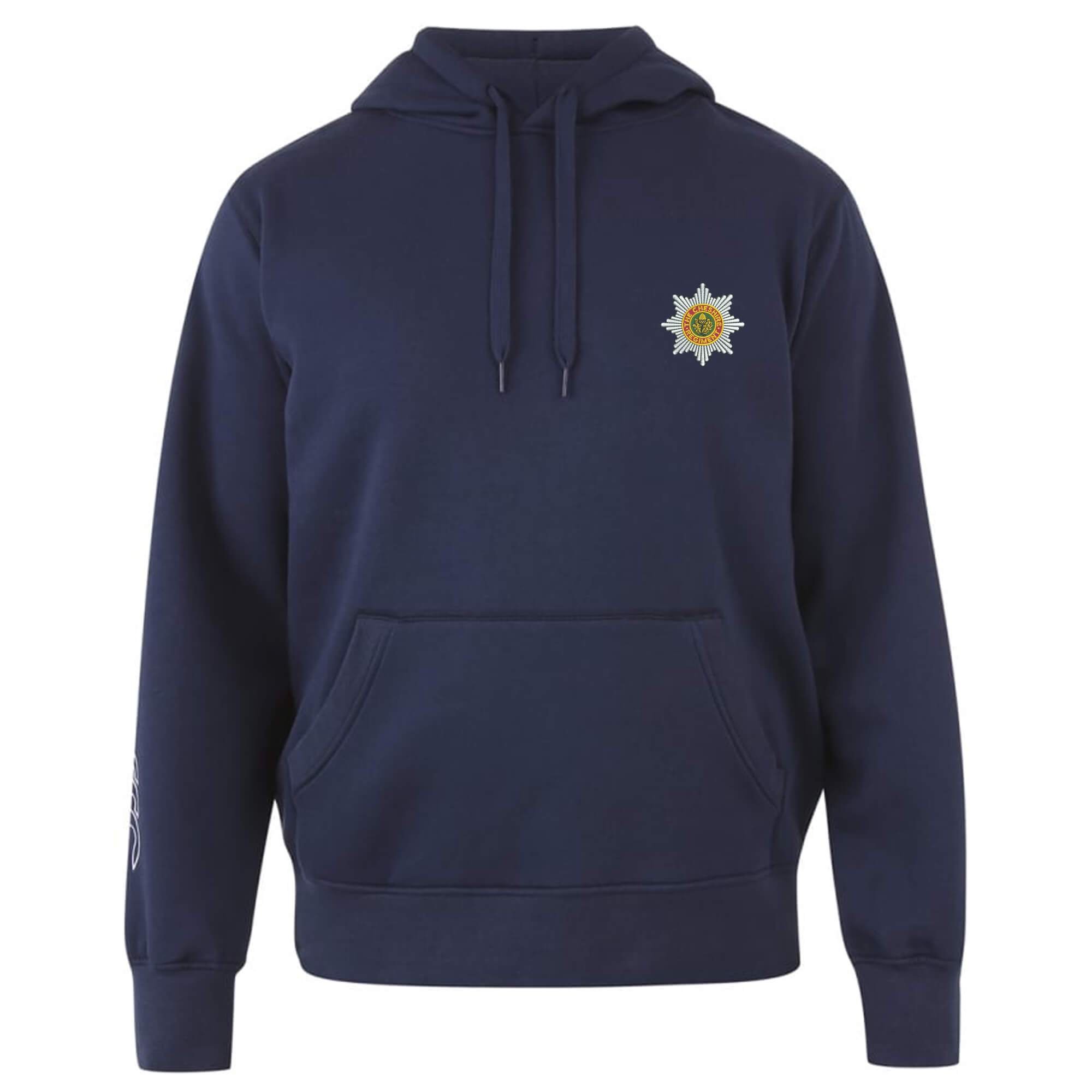 Pineapple Joe's Men's Navy Cheshire Regit Canterbury Rugby Hoodie - X Large