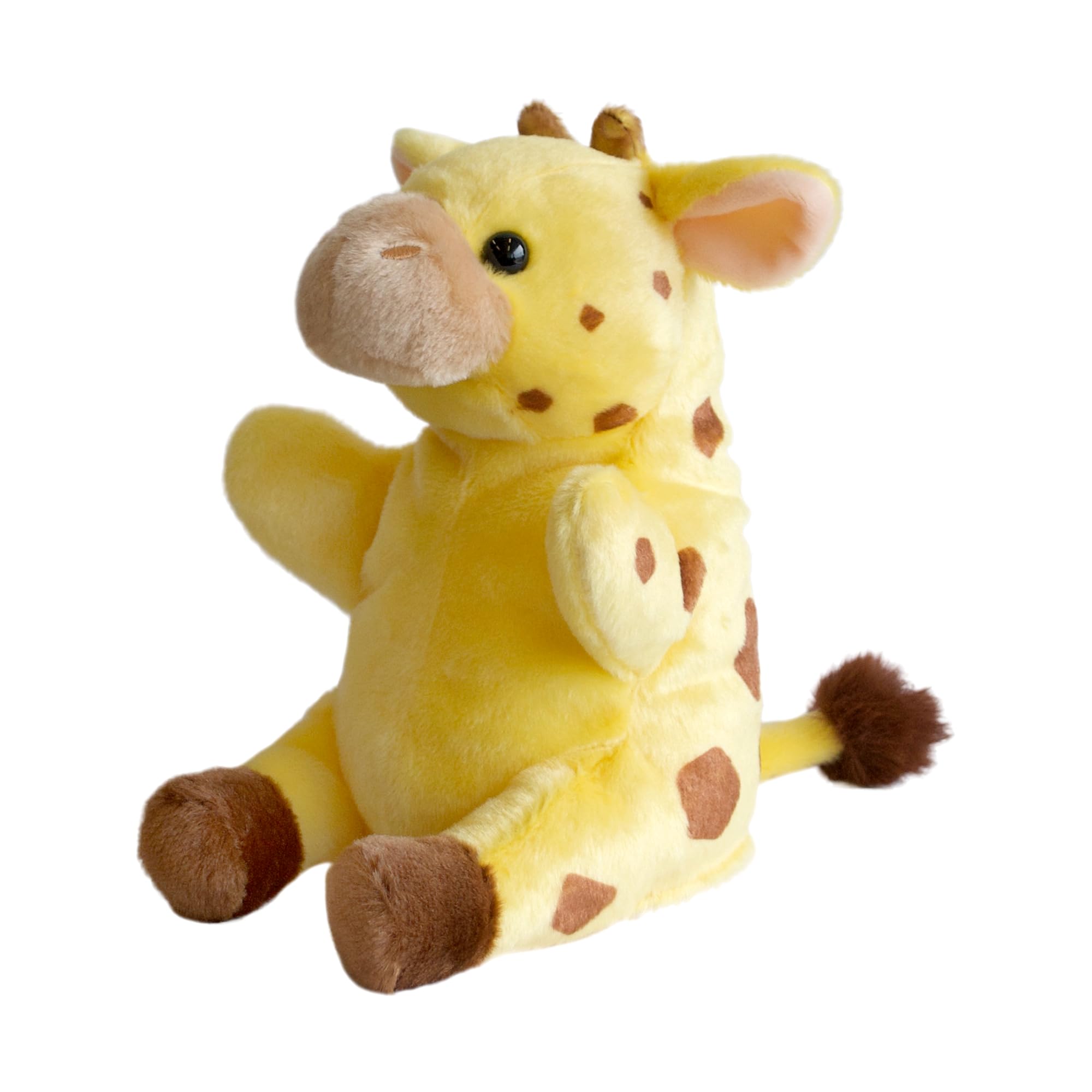 Amazon.co.jp: AQUA ぬいぐるみ もちもちハンドパペットキリン : おもちゃ