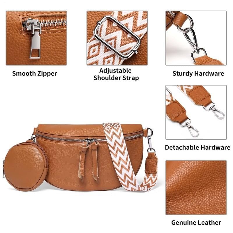 Sac à bandoulière ergonomique anti-vol léger usage quotidien