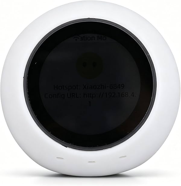 Robot con IA, compañero inteligente que habla con activación por voz, pantalla de 1.28 pulgadas, juguete con IA DeepSeek, Bluetooth 5.0, WiFi, clima, reloj, reproducción de video y música