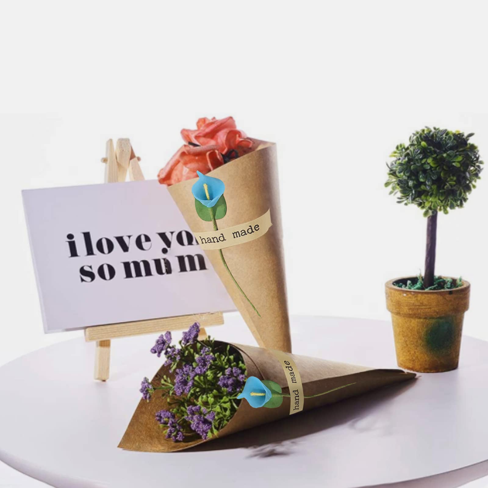 Petalos Boda 50 Uds. De Conos De Papel Kraft Para Boda, Confeti, Bandeja De  Conos Arroz Boda, image size:1600x1600