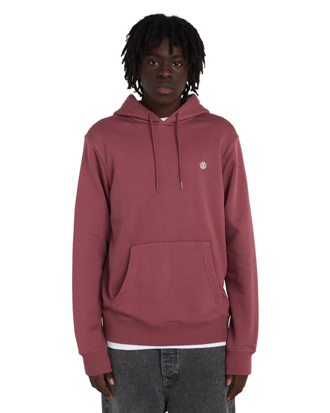 Element Hoodie ICON EMBROIDERY PO Mens Purple