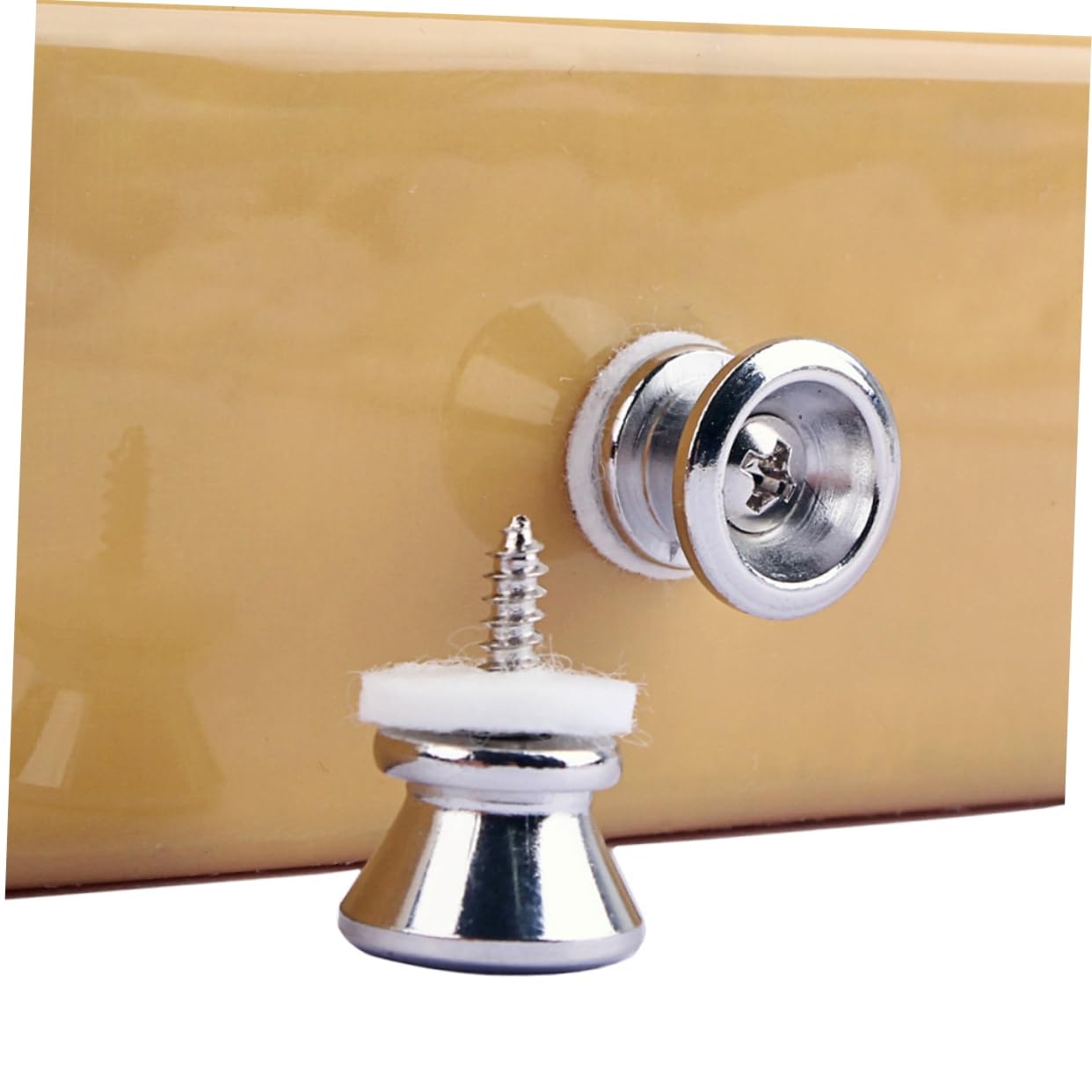 ifundom Piano Keyboard Felt Punchings 90 Pc Balance Rail Set 12mm Dia Felt Pads Essential Piano Repair Tool