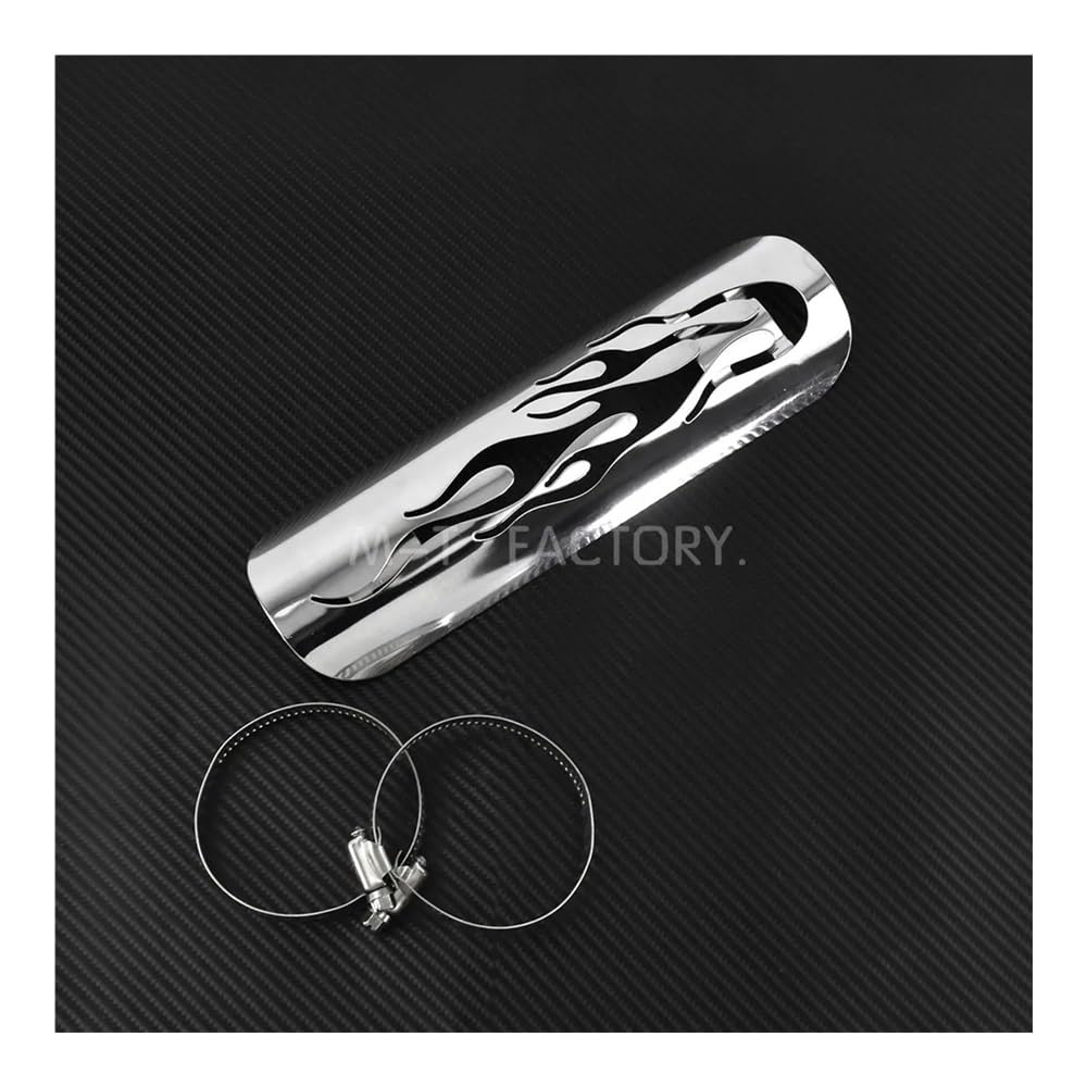 Marmitta Protector Copertura dello Scudo Termico del Tubo del Silenziatore Scarico Motociclo Coperture della Protezione della Fiamma per H&Arley