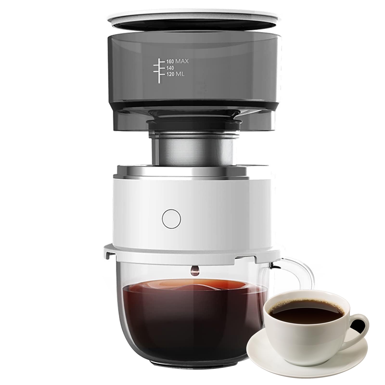Amazon｜ポータブルコーヒーメーカー、ハンド注ぎコーヒーマシン